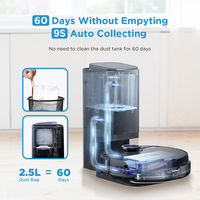 Midea S8 + odkurzacz Robot do domu elektroliza dezynfekcja wibracja mopem inteligentny odkurzacz do zbierania kurzu 2